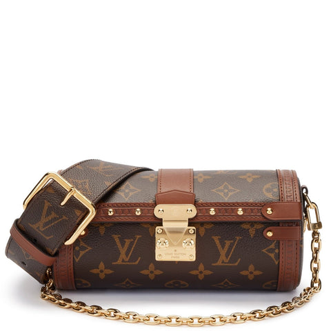 Ebene Monogram Canvas Papillon Trunk Bag