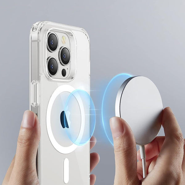 Classic Hybrid Clear Magnetic Magsafe Case for iPhone 15 Series
