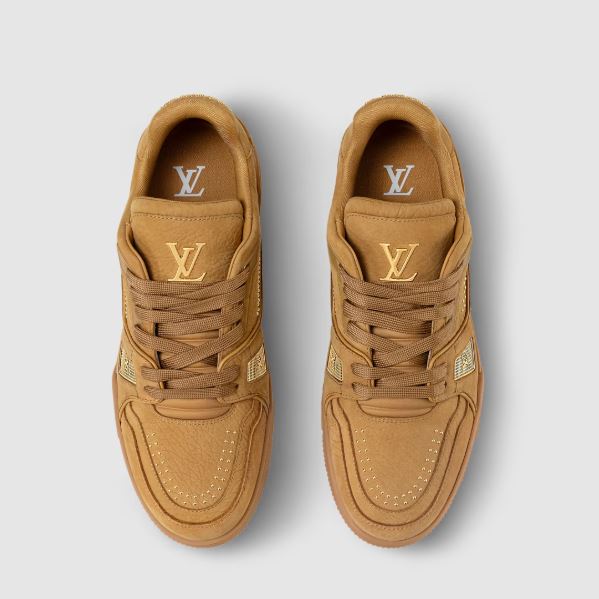 Premium Tan Sneakers with Signature Embellishments