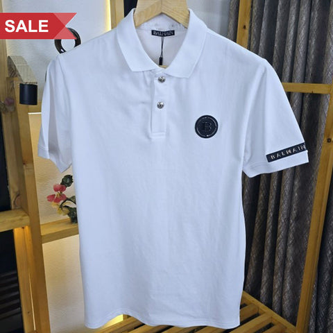 Premium Embroidered Logo Polo T-shirt