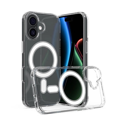Classic Hybrid Clear Magnetic Magsafe Case for 17 Series