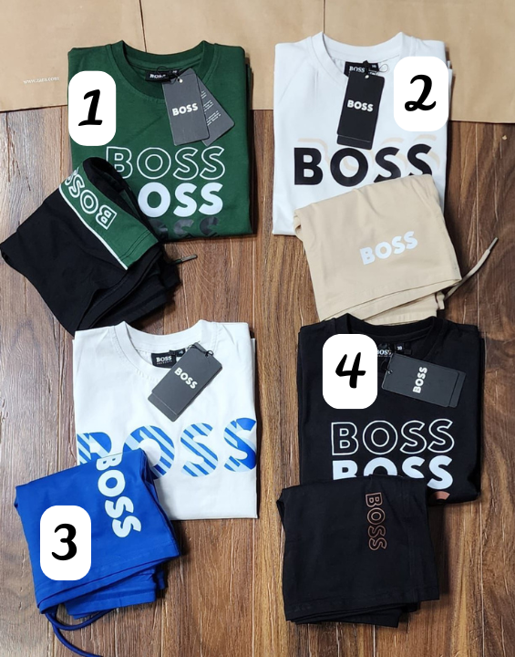 Casual Co-ord Set with Signature Logo For Boy
