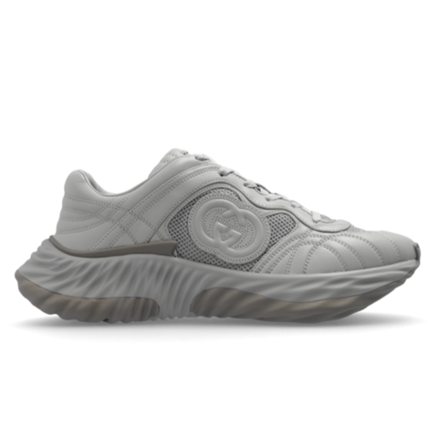 Premium Grey Sneakers with Logo