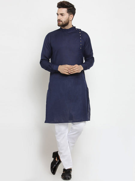 Designer Linen Kurta Pajama Set