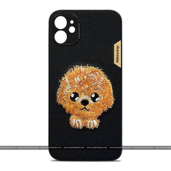 Embroided Back Case Cover for Apple iPhone