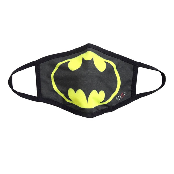 Bat Man Face Mask -Printed Cloth Washable Reusable Face Mask Cover
