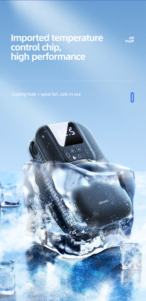 USAMS Mini Portable Air Compressor Pump with LED Light For Car, Bike, Bicycle, Motorcycles, Balls and More