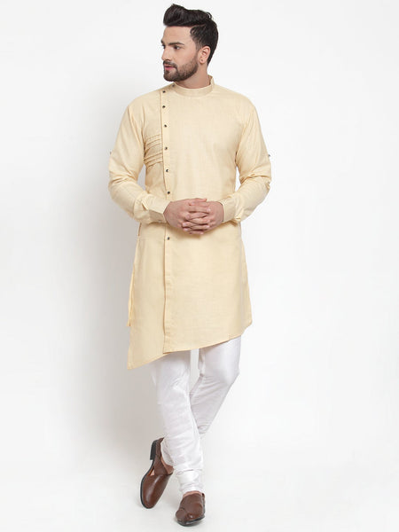 Designer Linen Kurta Pajama Set