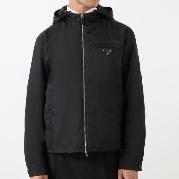 Re-Nylon Hooded Blouson Jacket