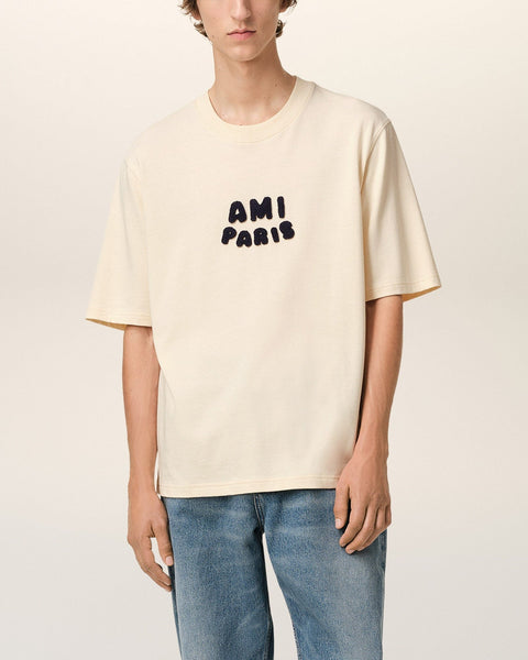 Premium Beige Brand  Logo T-Shirt– Minimal Luxury Casual Wear