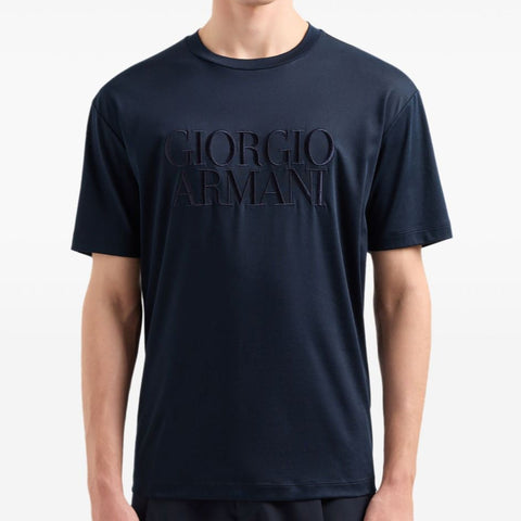 Luxury Logo-Embroidered T-shirt