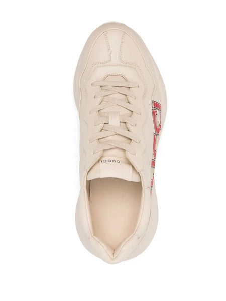 Premium Luxury Logo-Print Sneakers