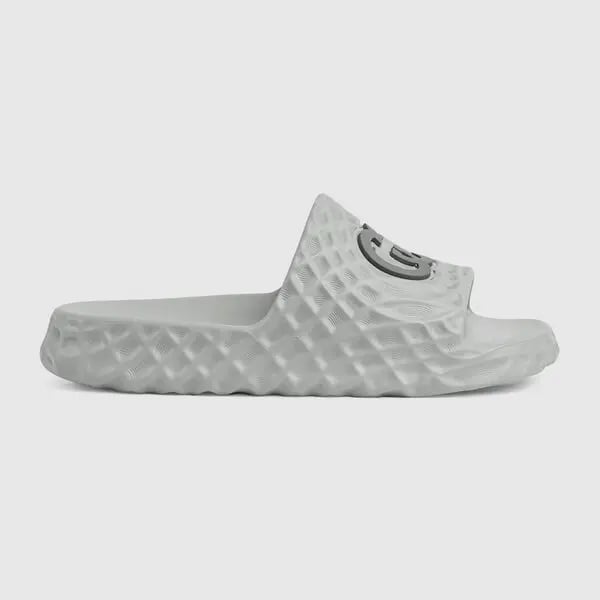 Premium  Interlocking G Slide Sandal Rubber