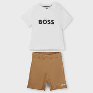 Casual Co-ord Set with Signature Logo For Boy