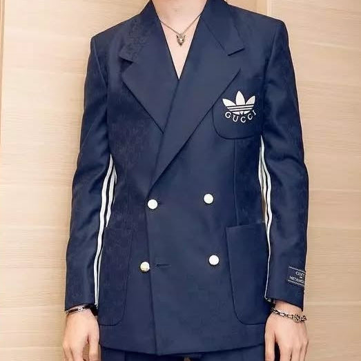 Premium Navy Blazer Iconic Sports-Lux Tailoring Edition