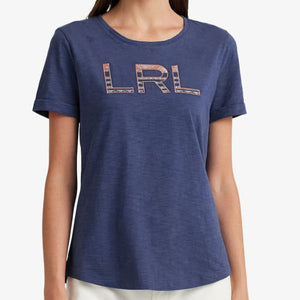Imported  Printed Logo Regular fit  Women T-Shirt