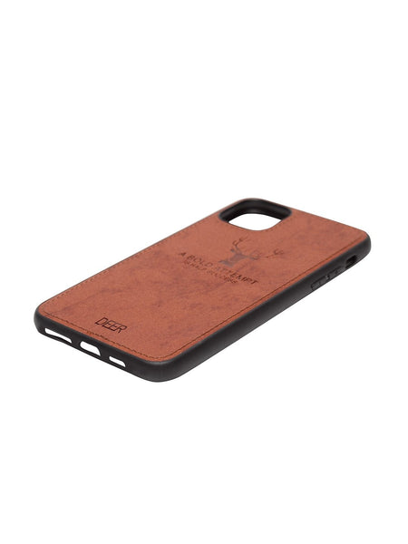 iPhone 11 Cloth Texture Deer Case