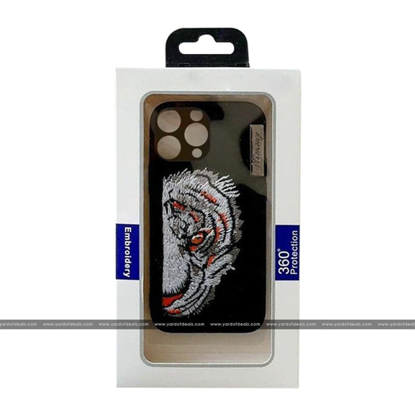 Embroided Back Case Cover for Apple iPhone