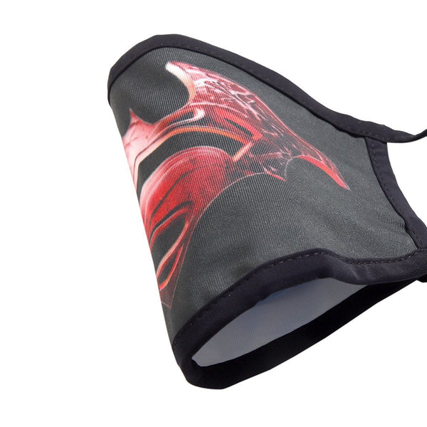 Super Man Face Mask -Printed Cloth Washable Reusable Face Mask Cover