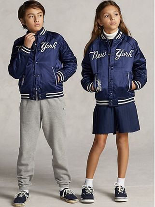 LuLuxury Varsity Jacket for Kids