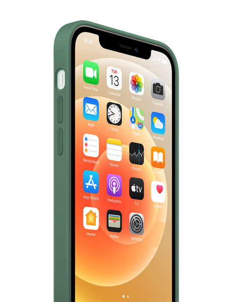 Lime Green Silicone Mobile Case for iPhone 12 / 12 PRO