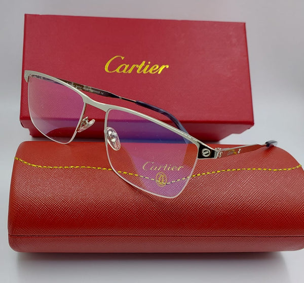 Branded  Rimless Eyeglasses – Luxury Optical Frame
