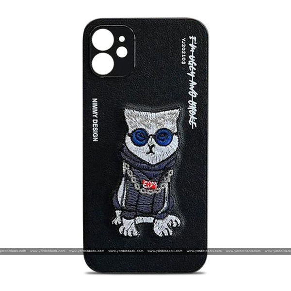 Embroided Back Case Cover for Apple iPhone