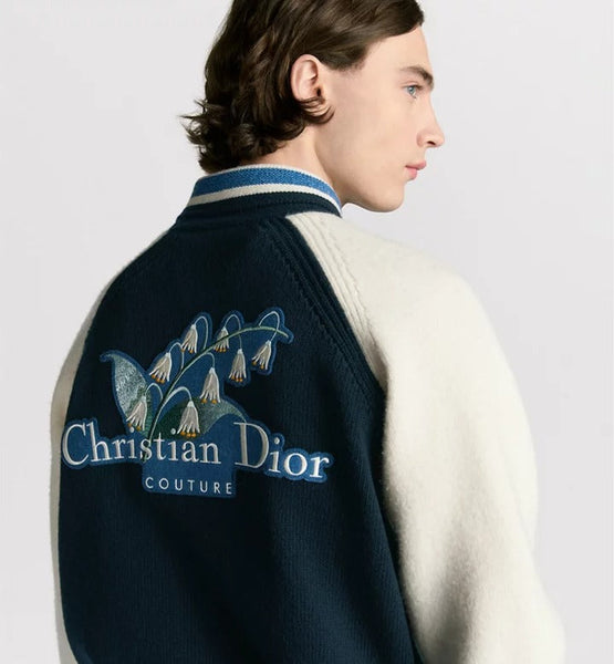 Couture Lily of the Valley Varsity Cardigan