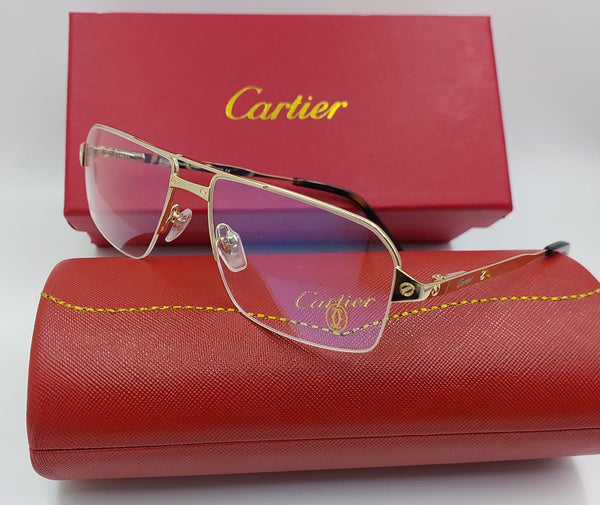 Branded  Rimless Eyeglasses – Luxury Optical Frame