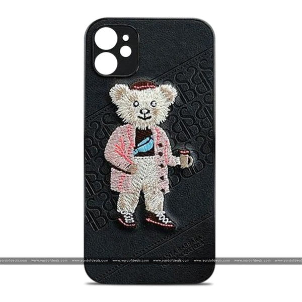 Embroided Back Case Cover for Apple iPhone