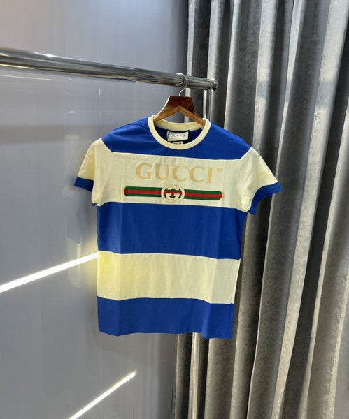 Premium  Metal Logo Print Cotton T-Shirt