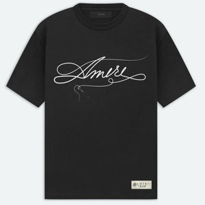 Premium Stitch logo-Print Drop Shoulder T-shirt