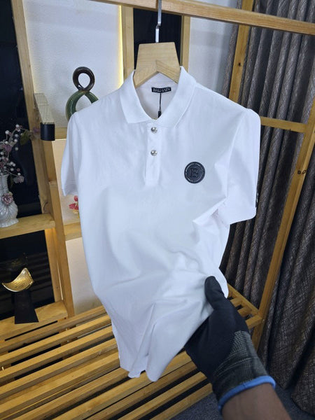 Premium Embroidered Logo Polo T-shirt