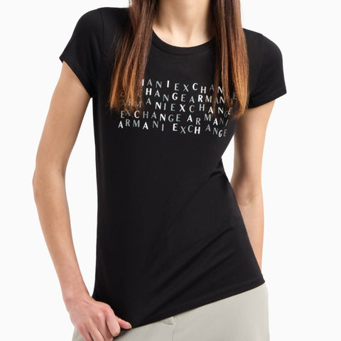 Imported Slim fit T-shirt with Logo Lettering