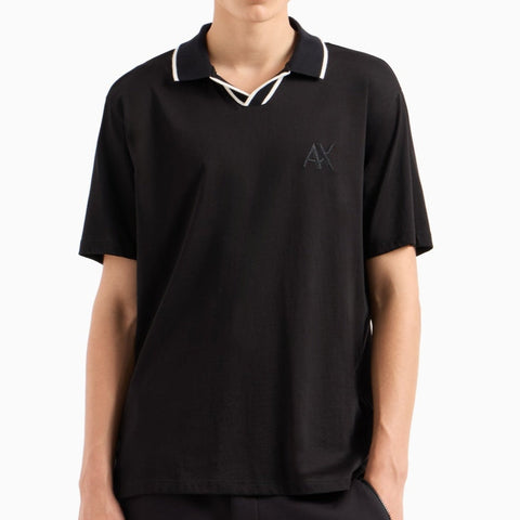 Premium Polo with Contrasting Collar Profiles