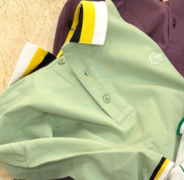 Premium Regular Fit Stretch Mini Pique Polo Shirt