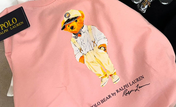 Premium  Bear Cotton Jersey T-Shirt