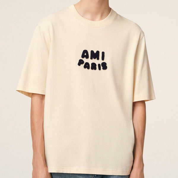 Premium Beige Brand  Logo T-Shirt– Minimal Luxury Casual Wear