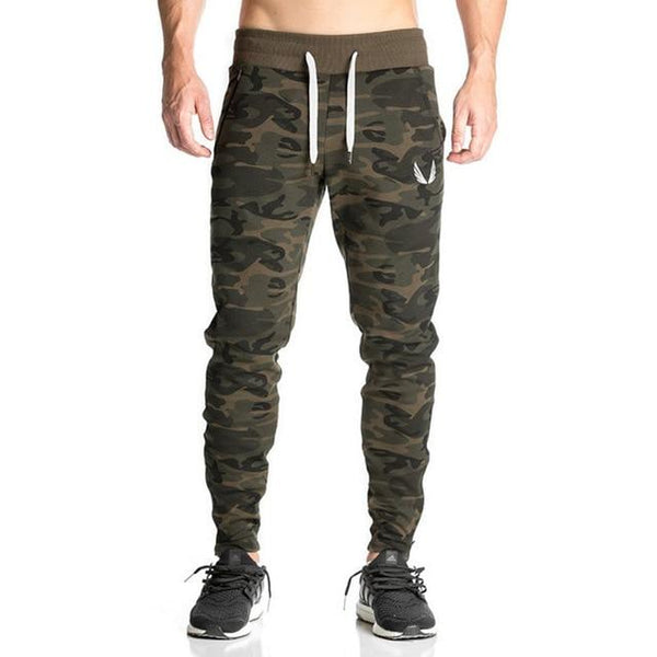 Autumn winter new mens Camouflage Sweatpants Casual fashion trousers male gyms Fitness Bodybuilding Joggers Slim Pencil Pants