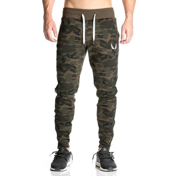 Autumn winter new mens Camouflage Sweatpants Casual fashion trousers male gyms Fitness Bodybuilding Joggers Slim Pencil Pants