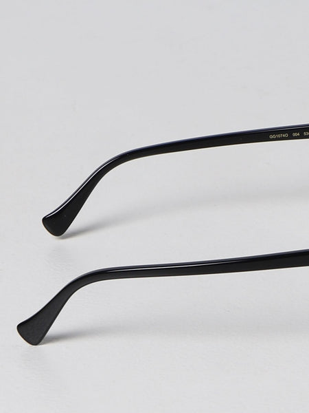 Black  Round-Frame Glasses