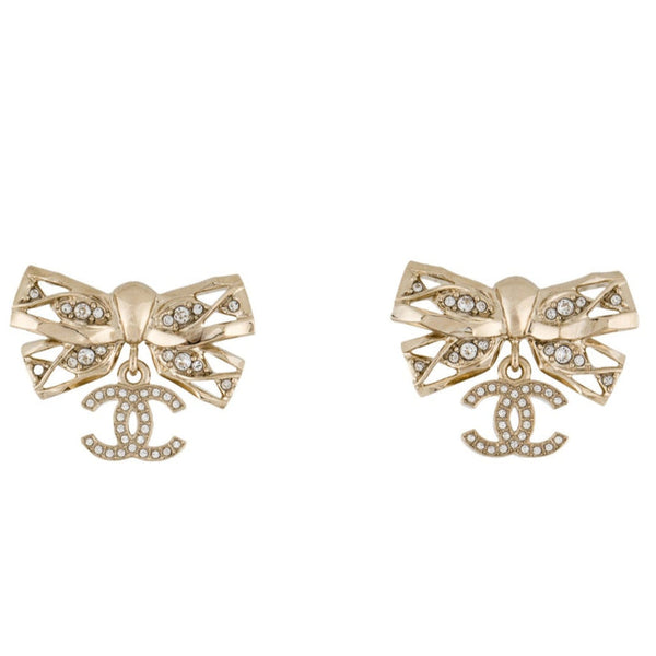 Premium Branded CC Bow   Earrings
