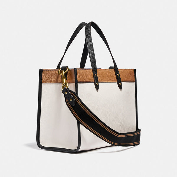 Premium  Field Tote 30 In Colorblock With Branded Badge