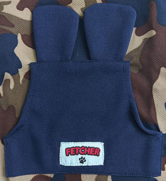 Camouflage Printed Dri Fit Party Dog T-Shirt for Small Breeds