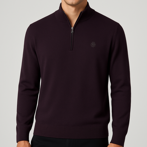 Winter  Solid Zip Premium Pullover Collection