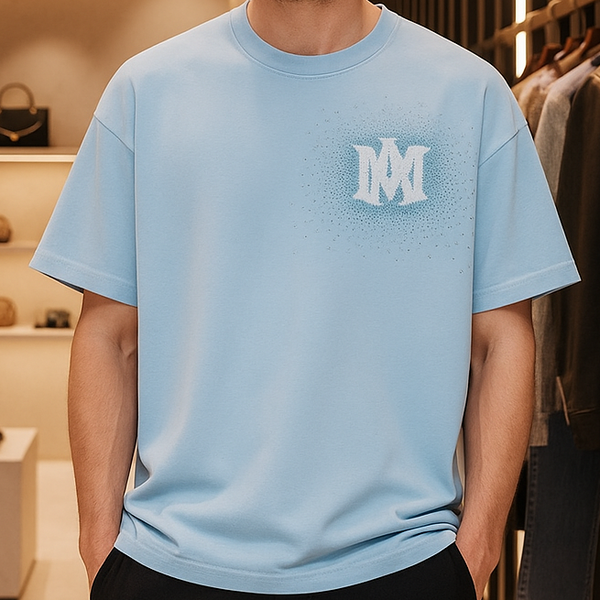 Luxury Crustal  Drop Shoulder Tee
