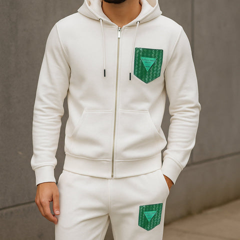 Premium Zip Closure Tracksuit For Men
