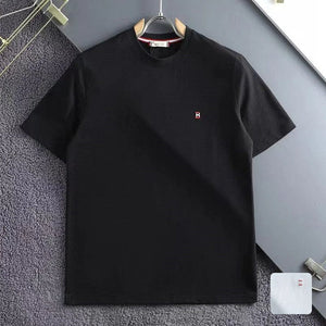 B Monogram Embroidery Logo Brfanded  T-Shirt
