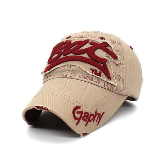 New Summer cotton hat women baseball caps letters adjustable snapbacks hip hop cap men's hats