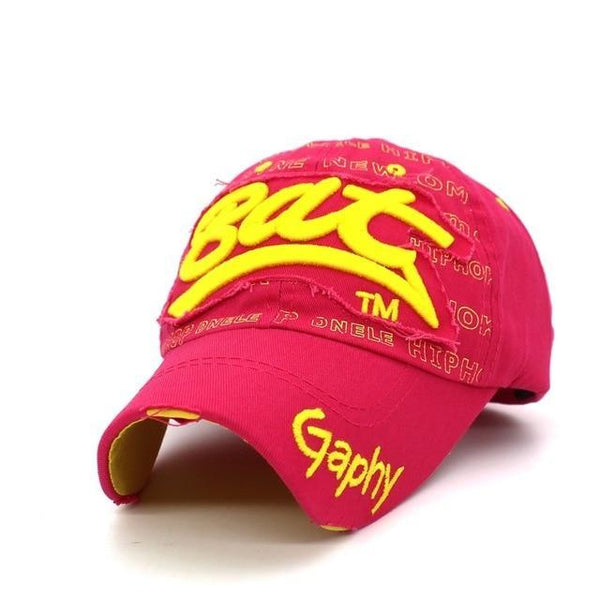 New Summer cotton hat women baseball caps letters adjustable snapbacks hip hop cap men's hats